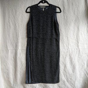 Gina Tricot Black White Dotted Tunic Top/Dress